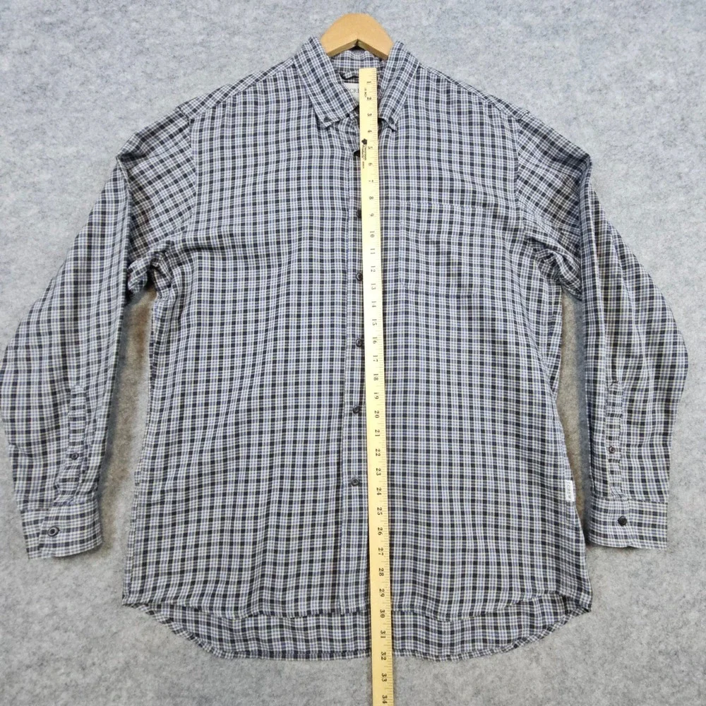 J Crew Men's Multicolor Mini-Check Shirt Size‎ M 100% Cotton Mini-Pane Preppy